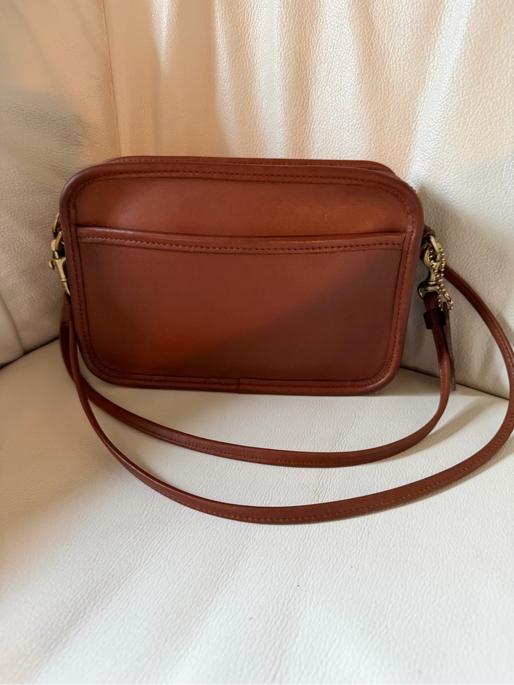 Authentic Coach Carnival 9925 Leather Crossbody Bag